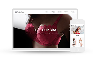 女装网站模板,内衣网站模板,网站优化模板